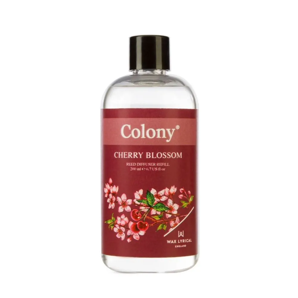 Wax Lyrical 200ml Cherry Blossom Reed Diffuser Refill