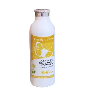 Women's Silk Deodorant Body Powder - Citrus Fresh