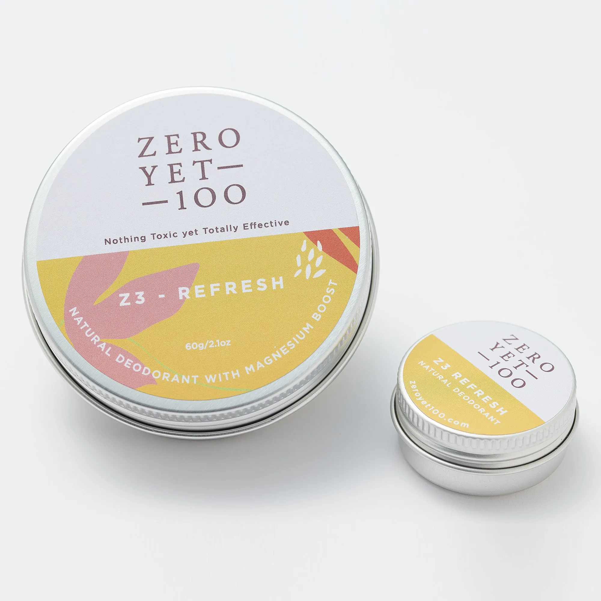 Z3 Refresh Deodorant Aluminum Pot